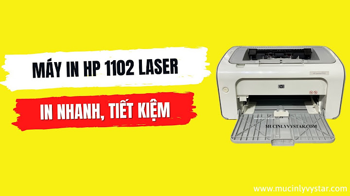 Đánh giá máy in hp laserjet pro p1102