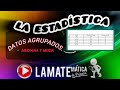 Mediana y Moda en Datos Agrupados con Números Enteros | Medidas de Tendencia Central . Fácil