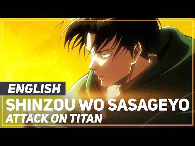 Attack on Titan - Shinzou wo Sasageyo (Opening) | ENGLISH ver | AmaLee class=