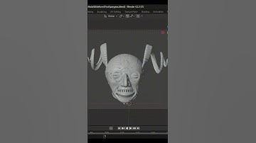 Create a Bas Relief in Blender #blender #blender3d #3dmodeling #tutorial #b3d  #animation