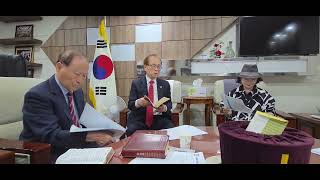 월드언론사연대 합력!대한노인 회보 종교국 신설감사 기도회!대한노인회보에 제안 사항이며, 발행인 동의후 시행할 수 있다.매주목요 정기회 14시 장소동일