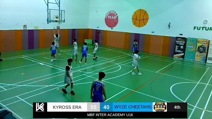 KYROSS ERA ACADEMY VS WYZE CHEETAHS BASKETBALL U16 MBF INTER ACADEMY