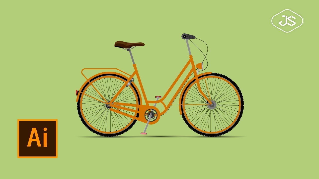 illustration bicyclette