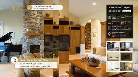 Simple Clean Real Estate Slideshow | After Effects project | Videohive template