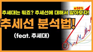 추세선 분석 방법!! #추세대 #모멘텀