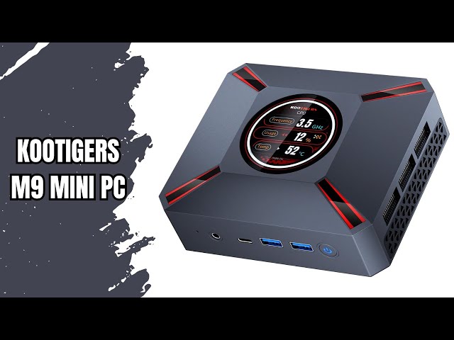 新品　KOOTIGERS ミニPC M9 Plus KOOTIGERS Advanced M9 Plus Desktop PC | Triple 4K Display