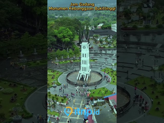 Jam Gadang, Ikon Bukittinggi Kembaran Big Ben London #shorts #jamgadang class=