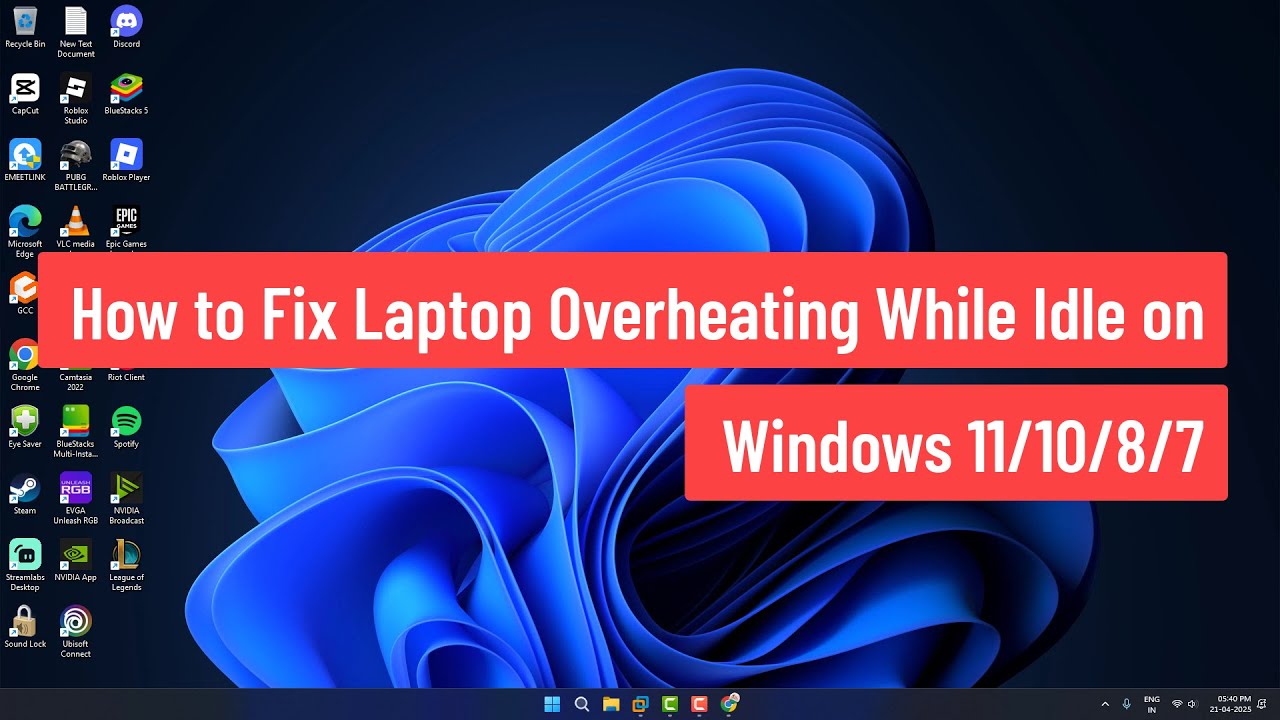 How to Fix Laptop Overheating While Idle on Windows 11/10/8/7 (2025 ...