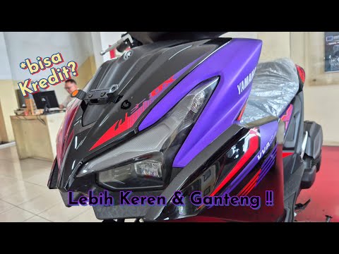 AEROX TERBARU 2026 | CIBERCITY 'ABS' Matte Purple BLACK