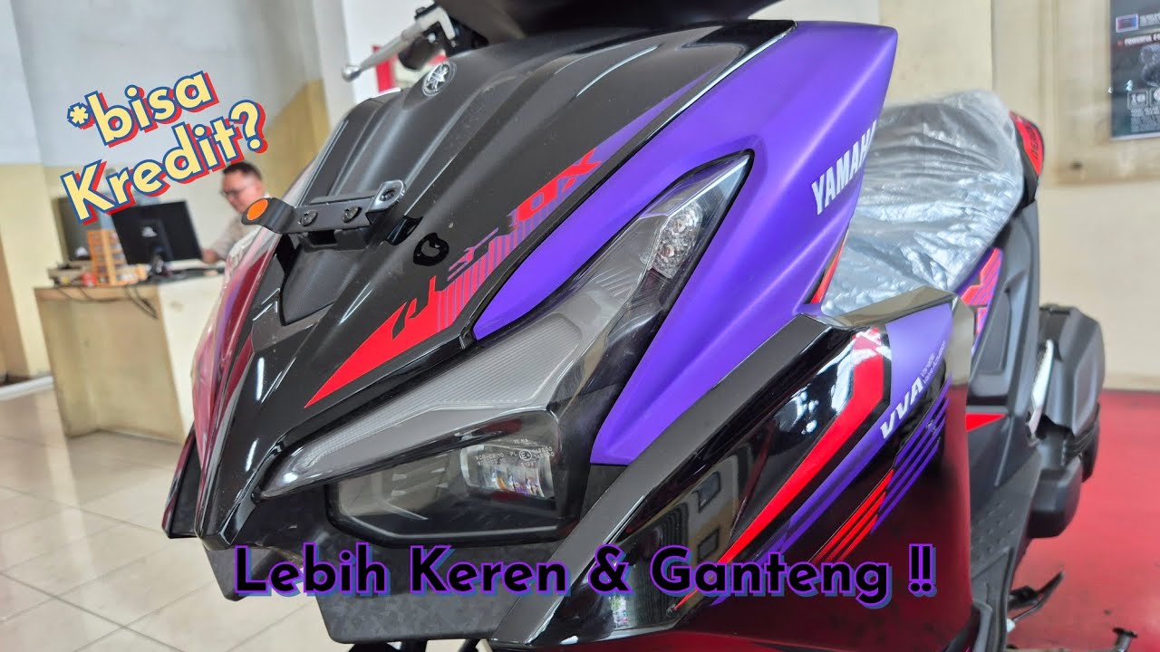 AEROX TERBARU 2026 | CIBERCITY 'ABS' Matte Purple BLACK