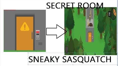 sneaky sasquatch how to get in the SECRET ROOM
