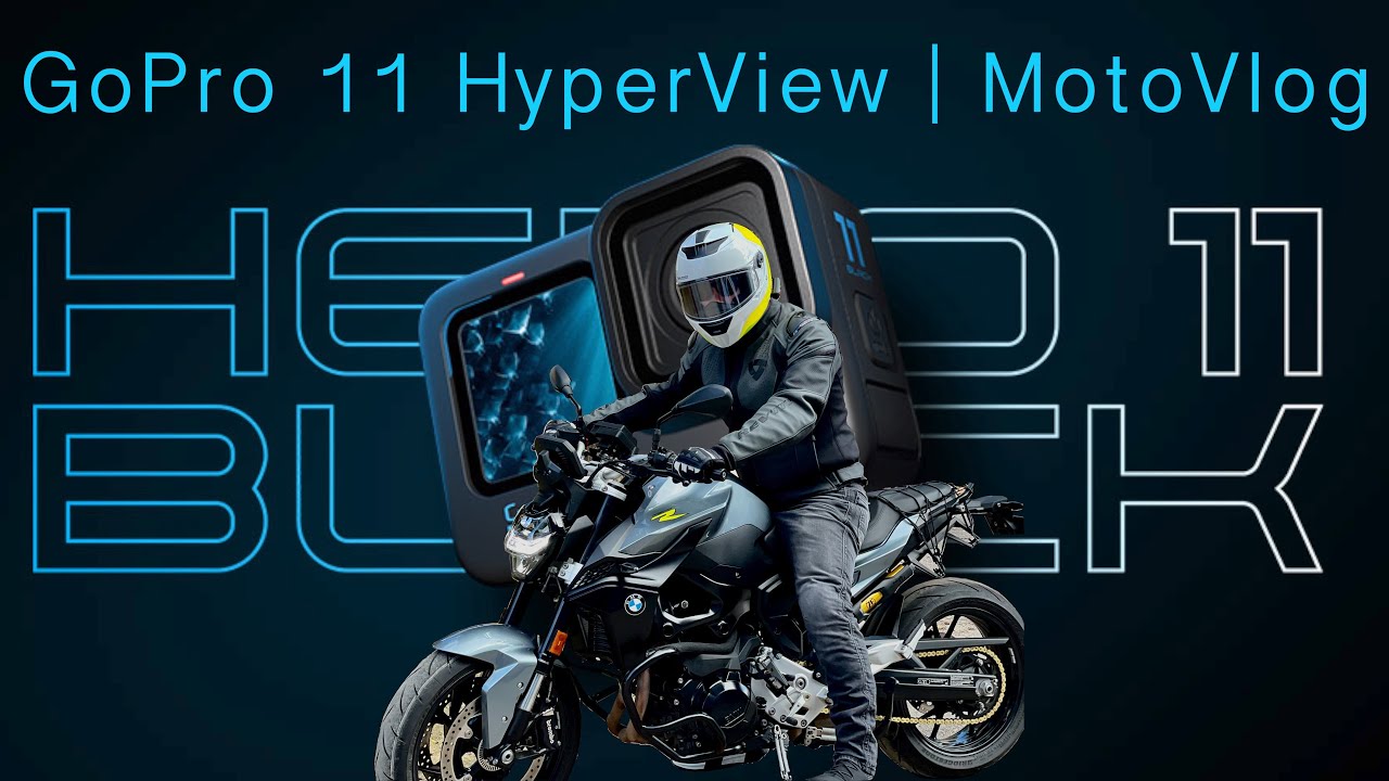GoPro 11 HyperView + 10 Bit Color | BMW F900R PURE SOUND - YouTube