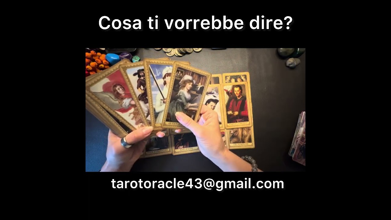 😮🗣️🎶Cosa ti vorrebbe dire? 💯#TarotOracle #Taronlinelettura #lettura_tarocchi