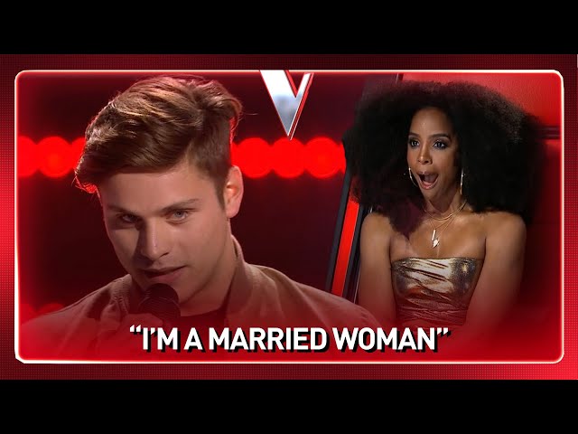 The most FLIRTY Blind Audition on The Voice? | #Journey 155 class=