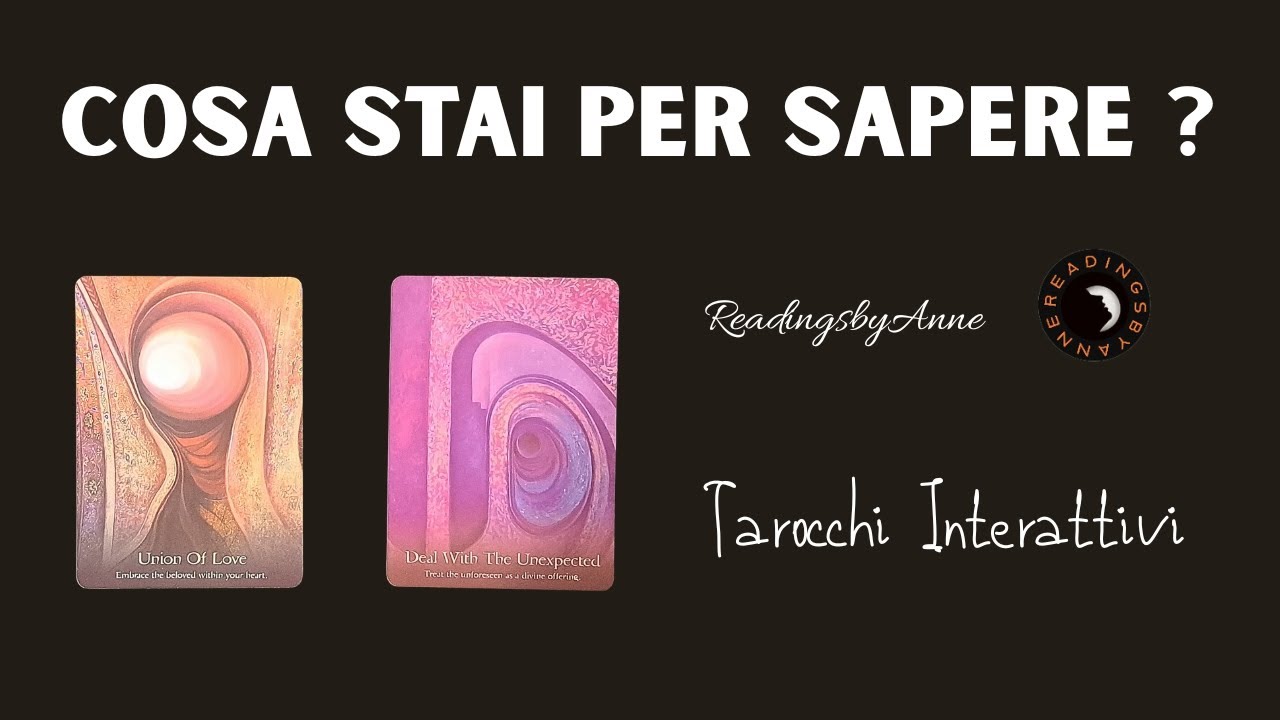 Quale verità sta per venire a galla? #tarocchiinterattivi