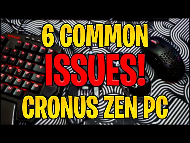 6 Common Issues on Cronus Zen PC Mouse and Keyboard 