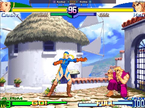 Kyokuji (Var) VS Riz0ne (V-Ken) [Street Fighter Alpha 3] [Fightcade] Jul '24