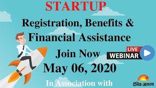 Startup  Registration Benefits U0026 Financial Assistance Join Webinar May 06 2020