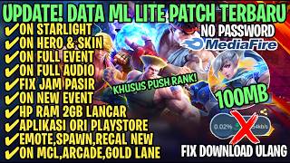 Data ML Lite Full Event 100Mb Patch Hirara Terbaru | ML Lite | Cara Mengatasi Lag & Patah Patah