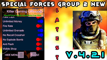 Special Forces Group 2 [ SFG 2 ] V.4.21 Latest Version New Mod Menu | #sfg2 #specialforcesgroup2 