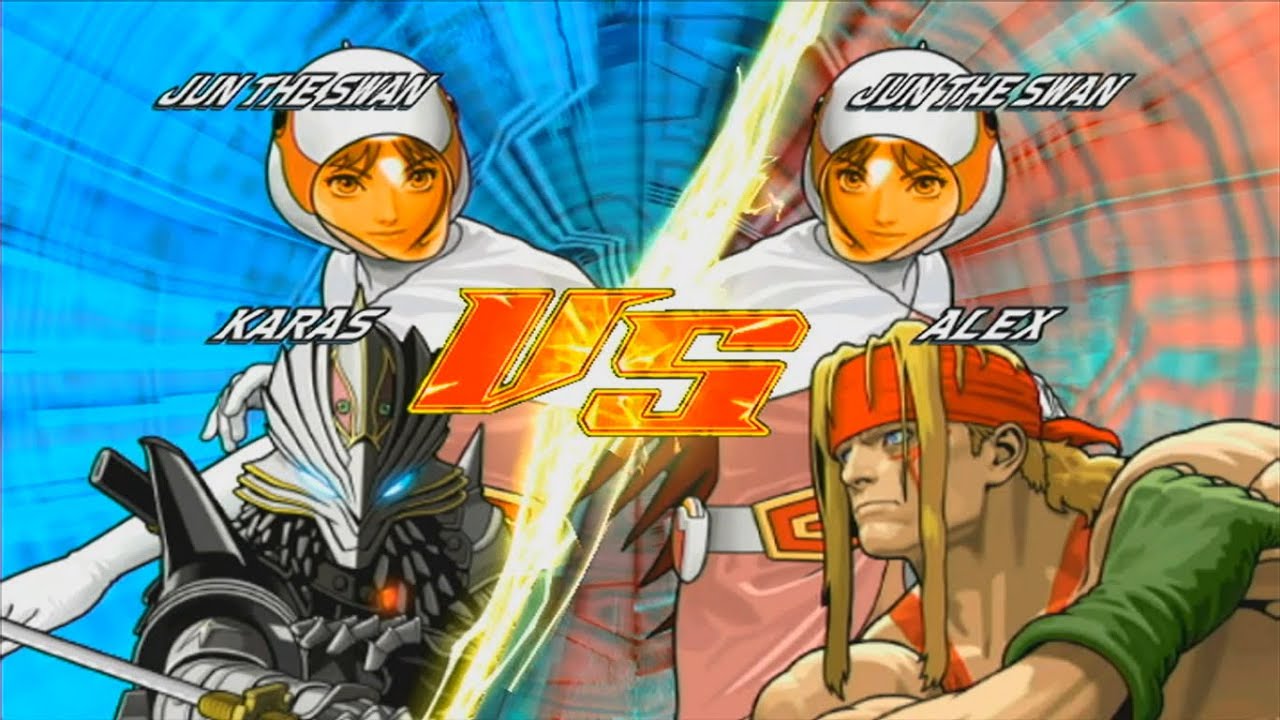 Tatsunoko vs Capcom Karas and Jun the Swan Request