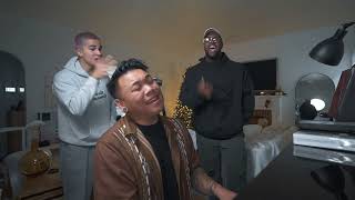 Singing Winter Wonderland with Alex Aiono and Kobie Turner | AJ Rafael