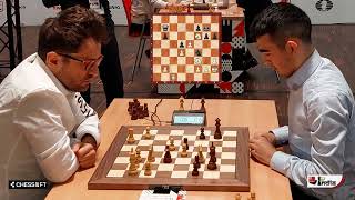 Queen sacrifice, Fortress, An action packed Armenian derby - Aronian vs Haik | World Blitz 2021