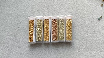 Beading Basics | Beads Comparison | Miyuki Toho and Preciosa | Seed beads sizes and Problems