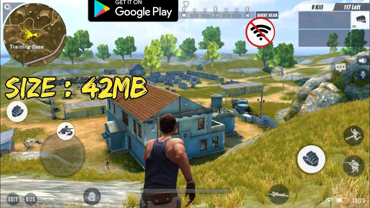 offline games like pubg under 50mb | survival squad free fire 3D  battaleground - YouTube