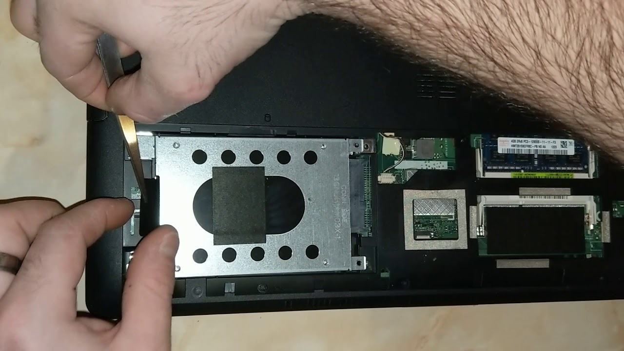 Asus s56c How to replace hard drive YouTube