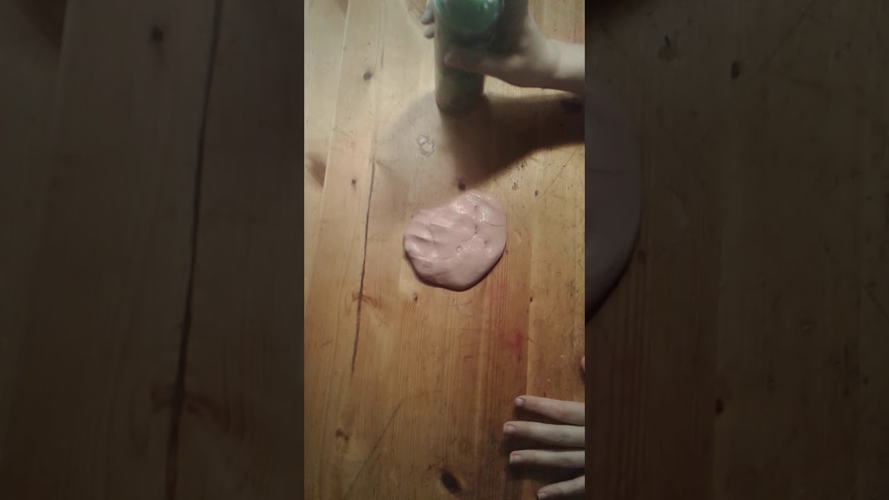 Adding too much shaving cream to slime YouTube