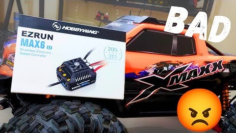 Hobbywing Max6 G2 Esc motor stutter / cogging with stock Traxxas X-Maxx 1200kv motor