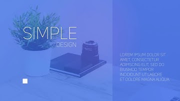 Simple Modern Opener After Effects Templates