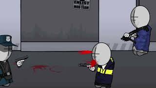"Police raid" Madness Combat short animation DC2