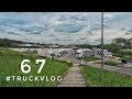 Дальнобой по Европе. Как не припарковать грузовик на переполненной парковке. #truckvlog 67