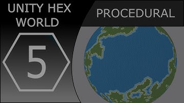 Unity engine - Hexworld generator NEW Part 5