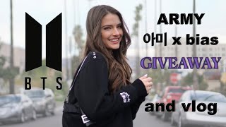 I started a clothing company for BTS army | bias vlog