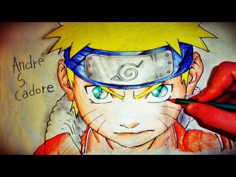 Como Desenhar Naruto Uzumaki [Naruto Shippuden] - (How to Draw Naruto  Uzumaki) - SLAY DESENHOS #208 