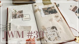 Journal With Me #39 | ASMR Style | Midori Traveler’s Notebook