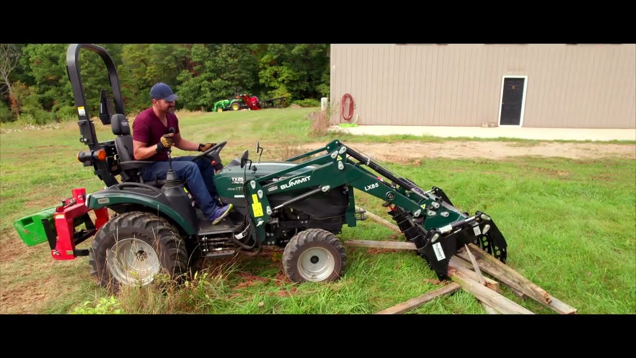 Sneak Peak At A New Grapple For Compact Tractors 😍🚜 Youtube