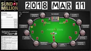 Sunday Million | 2018 March 11