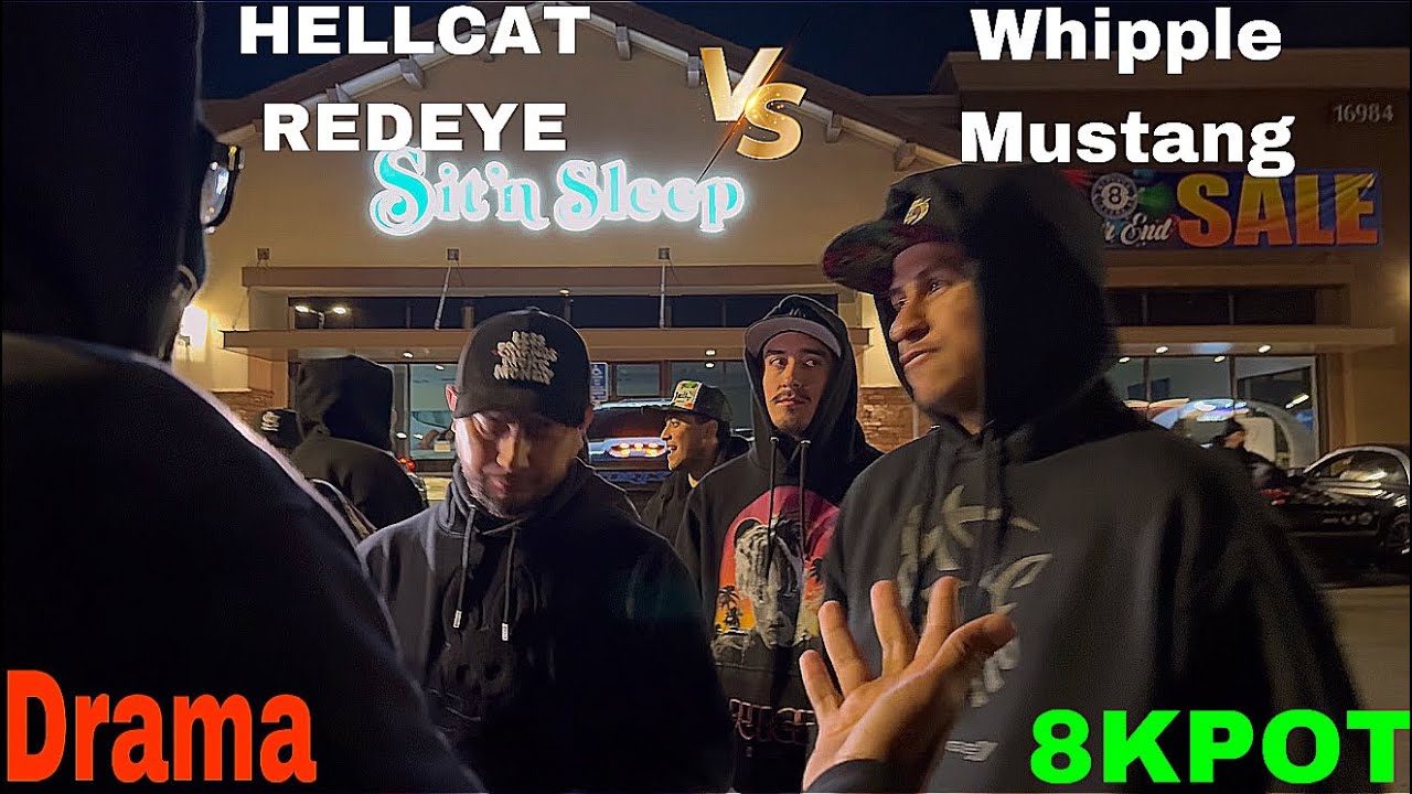 YELLOW JACKET HELLCAT против WHIPPLE MUSTANG 8K POT 