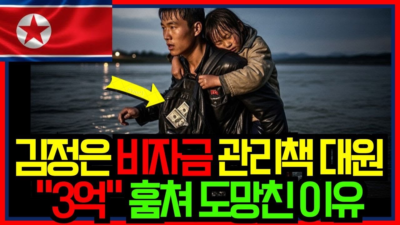 김정은 비자금 '3억'을 훔쳐, 어린 딸과 메콩강에 뛰어든 아버지 #탈북 #탈북민 #북한 #북한현실 #사연 #northkorea