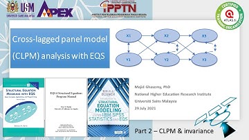 2- Cross-lagged panel model (CLPM) analysis with EQS - part 2 of 11