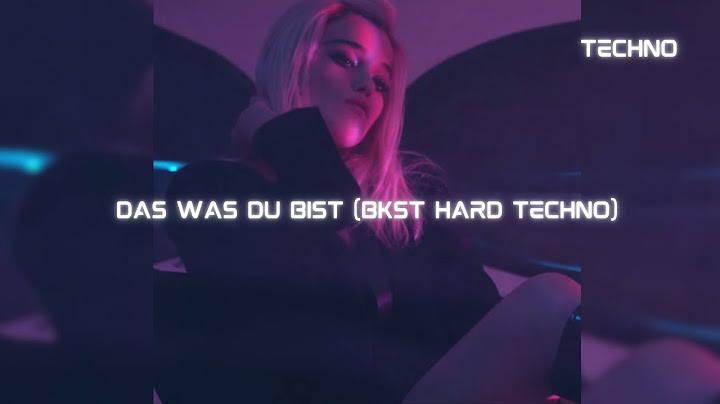 Chrissy Jeey - DAS WAS DU BIST  (BKST HARD TECHNO)