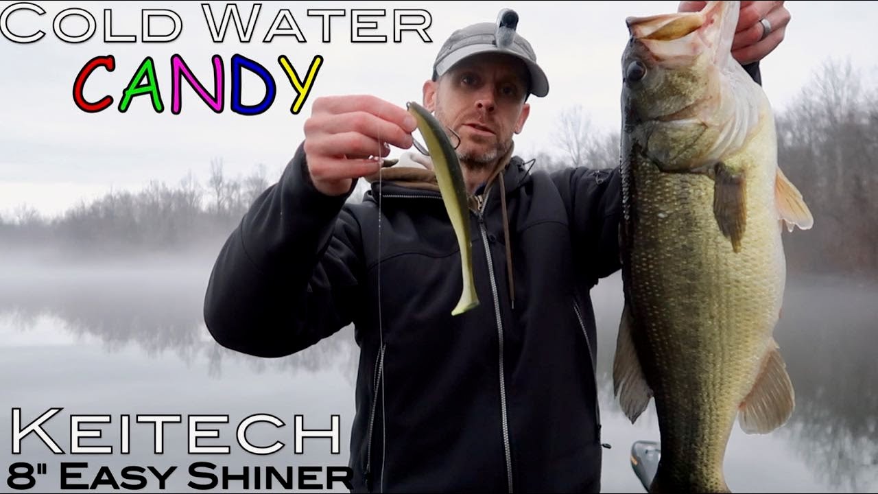 Cold Water Candy! Winter bass fishing with the Keitech 8 Easy