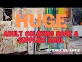 September HUGE Coloring Book & Supplies Haul Part III #coloring #coloringbooks #artsupplies #hauls