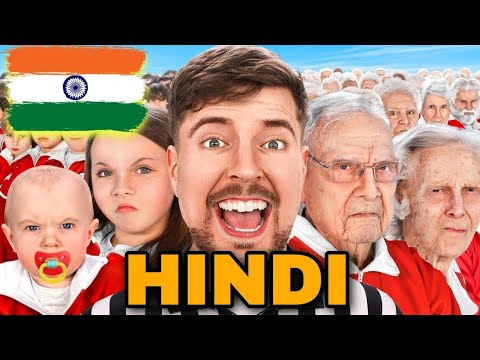 Ages 1 - 100 Fight For 500,000 In Hindi || Mrbeast || || Mrbeast