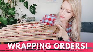 STUDIO VLOG Packaging Your Etsy Orders!