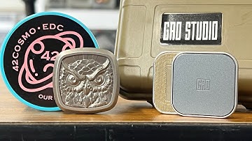 42Cosmo / TKEDC Titanium Owl Slider | Plus GIFTED GAO Cube 3x3 Slider Unboxing